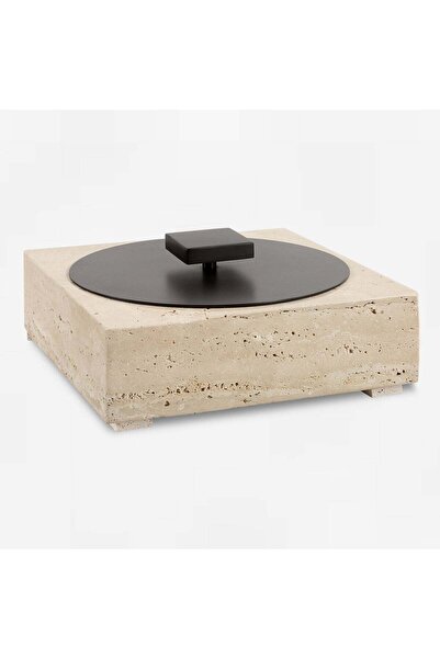 UTTERMOST Natural Luxe Travertine Box