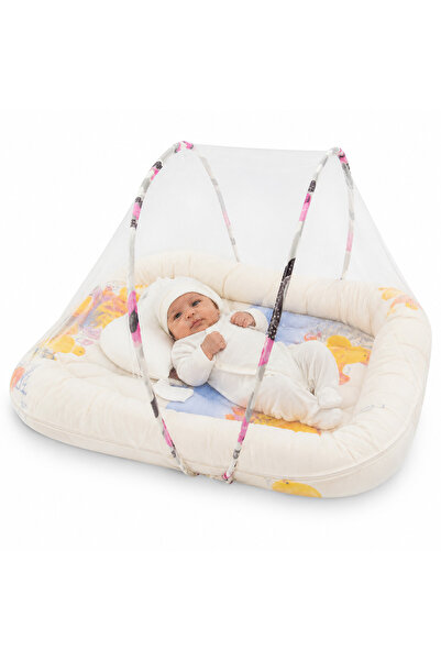 Generic Brand Portable Newborn Baby Bed Crib with Mosquito Net and Pillow