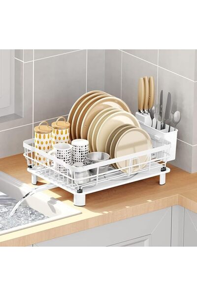 GENERAL Dish Drying Rack, Stainless Steel Dish Rack for Kitchen Counter, Dish...