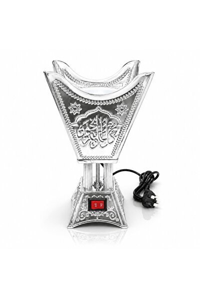 Primo Plus A luxurious electronic incense burner featuring an elegant, herita...