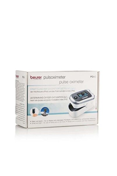 Beurer Po 40 Arterial Oxygen Saturation and Heart Rate Monitor