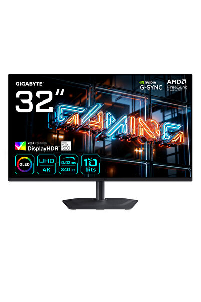 Gigabyte MO32U24 31.5″ 240Hz 0.03ms FreeSync Premium Pro DisplayHDR True Blac...