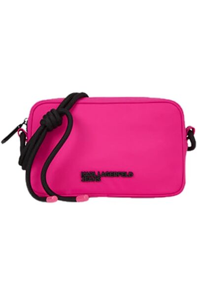 KARL LAGERFELD JEANS Womens klj cord nylon camera bag Handbag