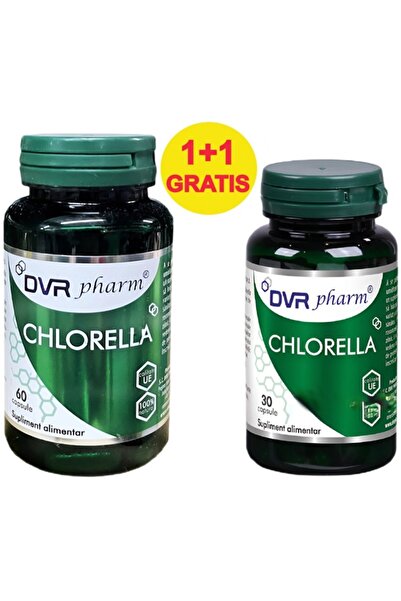 DVR Pharm Хранителна добавка, Хлорела, Топ Ботъм Сет 1+1, 350мг