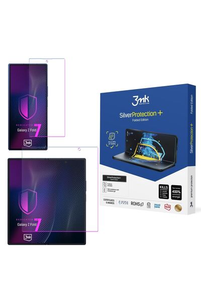3MK Folie Silverprotection+ pentru Samsung Galaxy Z Fold 7 Protecție anti-zgâ...