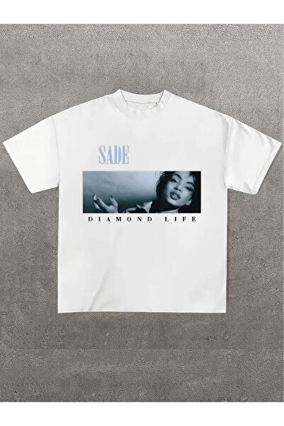 LİNA06 Plus Size Men's,Sade Shirt Album Graphic Tee Vintage ,(1 Pcs )100% Cas...