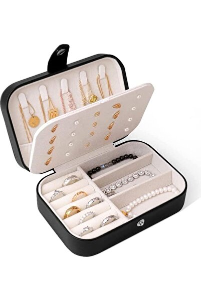STARSTAR Travel jewelry box, small and portable jewelry organizer, women and ...