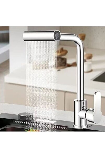 STARSTAR Pull-out kitchen faucet, 360° rotating kitchen mixer faucet with pul...