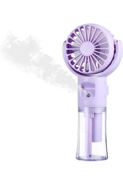 STARSTAR Portable electric handheld fan with water spray function, mini USB r...