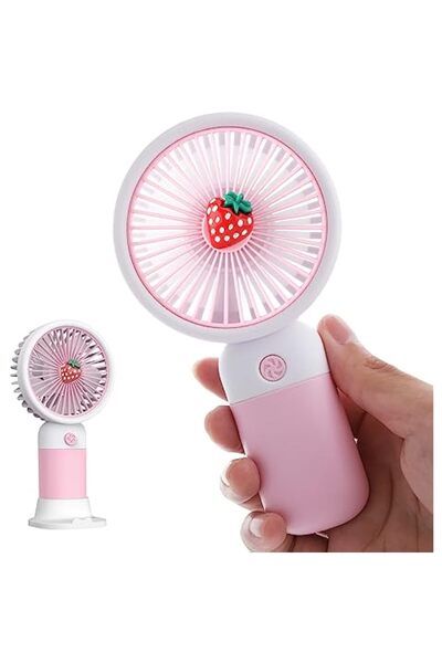 STARSTAR portable handheld fan, mini USB handheld fan, small rechargeable ele...