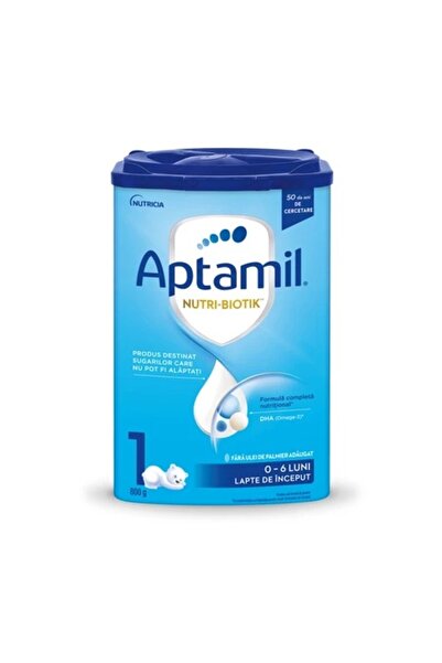 Aptamil Lapte praf Nutri-Biotik 1, 0-6 luni, 800 g,