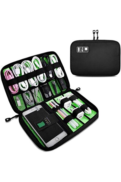 STARSTAR Universal Electronics Accessories Organizer Bag for Cables, Power Ba...