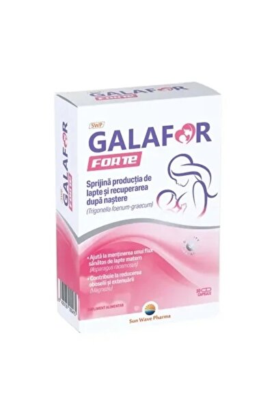 SUN WAVE PHARMA Galafor Forte, 30 capsule,