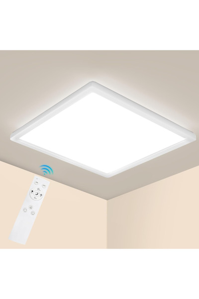 Dotail Φωτιστικό οροφής LED, 2700–2900 lm, ρυθμιζόμενης έντασης 2700K/4000K/6...