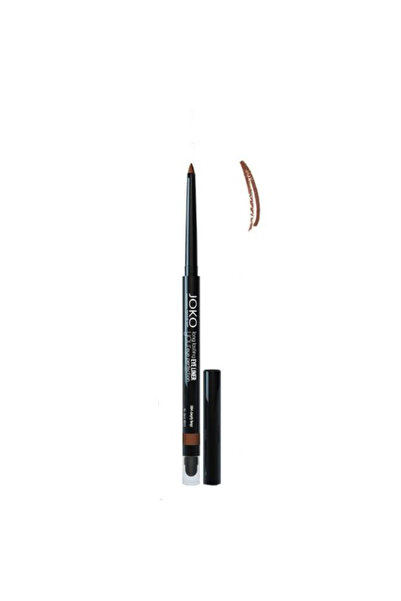 Joko Creion Dermatograf Mecanic - Eyeliner de lungă durată, nuanța 004 Maro D...