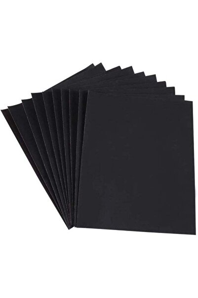 Royal Apex 10 Pcs Waterproof Sheet Black Abrasive Paper For Automotive Body W...