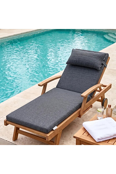 TextiLici Saltea Sezlong Premium 2 Segmente, Material Oxford 300g/mp, Husa De...