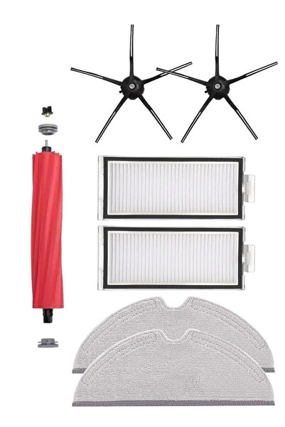 LİN GRUP Set de 7 piese de schimb compatibile cu aspiratorul robot Roborock Q7+