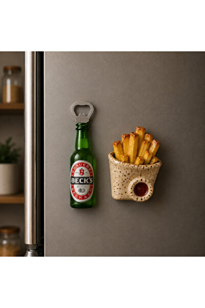 Yeşil Tasarım Açacak ve Patates Magnet 2’li Set