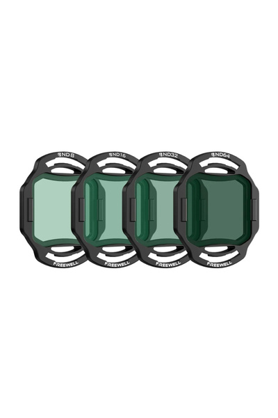 Freewell Kit de filtre Nd8 Nd16 Nd32 Nd64 pentru filtrele O4 Air Unit Pro
