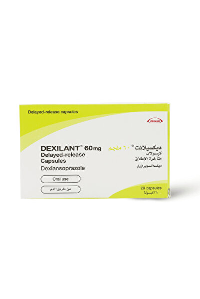 Dexilant 60 ملغ - 28 كبسولة