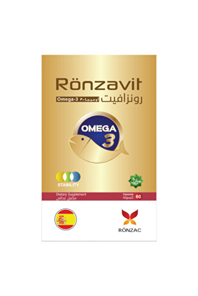 Ronzavit أوميغا 3 60 كبسولة