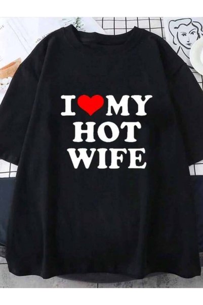 k222 Funny I Love My Hot Wife T Shirts Graphic Cotton Streetwear Short Sleeve...