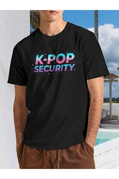 k222 قميص K-Security للرجال والنساء - تي شيرت كوري بتصميم ريترو مناسب للحفلات...