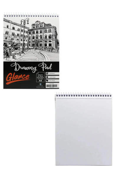 arttone Lyra Rulo Rembrandt 24'lü Sketching / A5 Eskiz Defteri 120 gr 50 Yp Eskiz Sanat Set