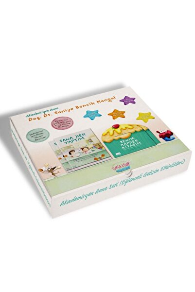 Turta Kitap Akademisyen Anne Seti - Sana Kek Yaptım ve Etkinlik Kitabı
