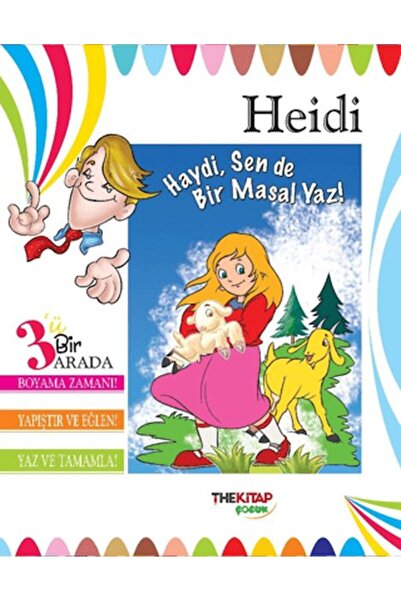 The Çocuk Heidi (Üçü Bir Arada Etkinlik Kitabı)