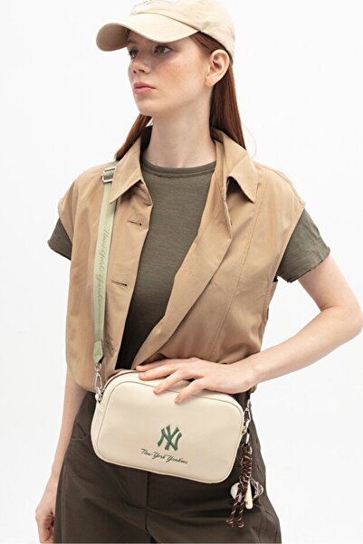 NEWYORK YANKEES New York Yankees Women's Bag Mlb_030 Beige-Green