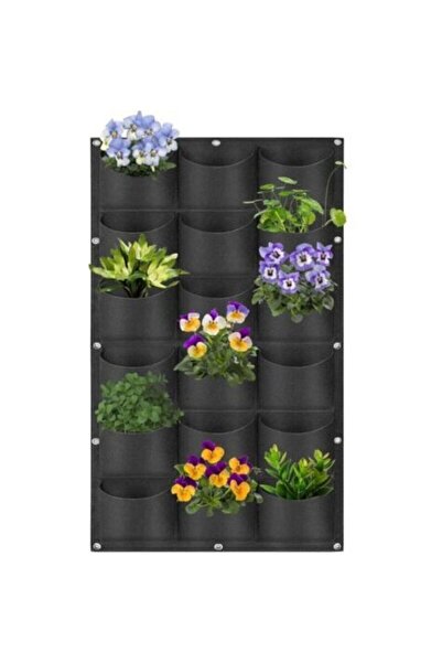 STARSTAR 18-pocket wall-mounted planter bags. Hanging planter bags. Indoor an...