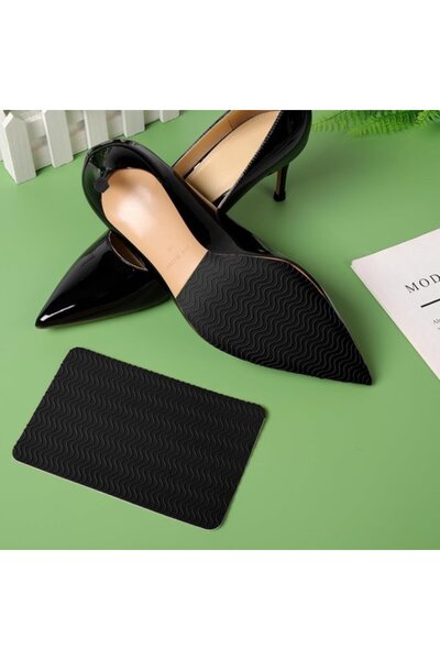 STARSTAR 4-Pack Self-Adhesive Anti-Slip Sole Protectors, Silicone High Heel S...