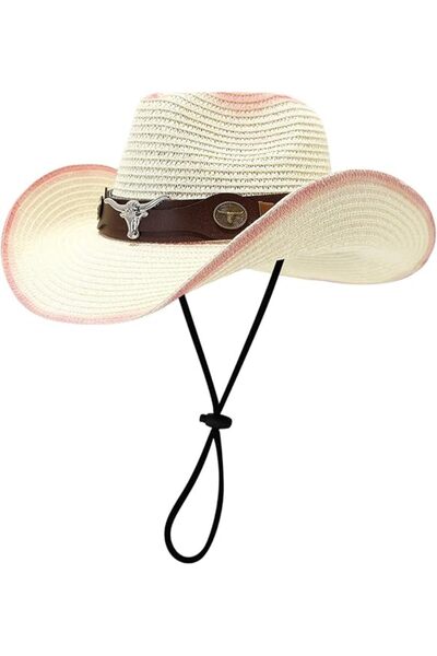 STARSTAR Unisex hiking cap, breathable outdoor casual straw hat with adjustab...