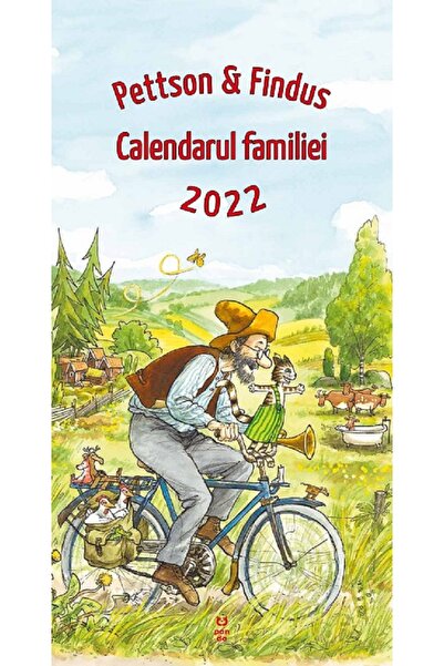Pandora Pettson si Findus. Calendarul familiei 2022 - Sven Nordqvist