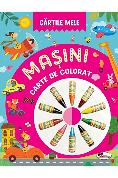 Aramis Cartile mele: Masini. Carte de colorat