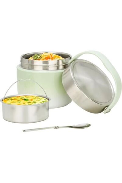 STARSTAR Kids' insulated lunch box, 1.2L stainless steel, leak-proof, BPA-fre...