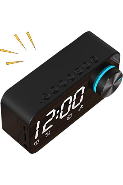 STARSTAR Mirror Alarm Clock - Touchscreen Clock - Listen to Music - Built-in ...