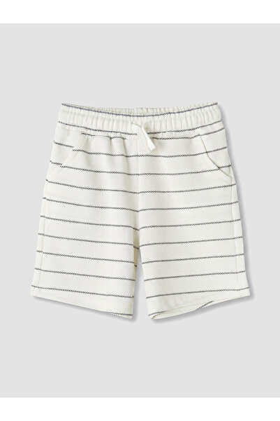 LC Waikiki NEVAVM شورت للأولاد بخصر مطاطي