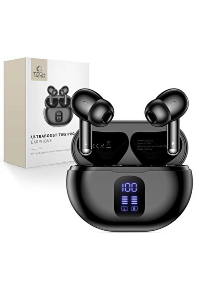 Tech-Protect Căști Ultraboost TWS Pro G2 pentru telefoane Android