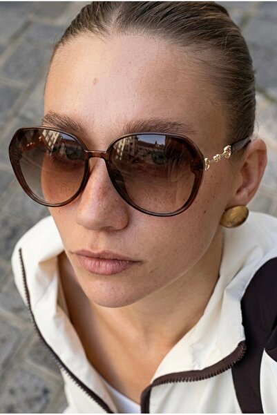 Chunky Frame نظارات شمسية نسائية من ميرا بريستيج خفيفة الوزن للغاية مع فلتر U...