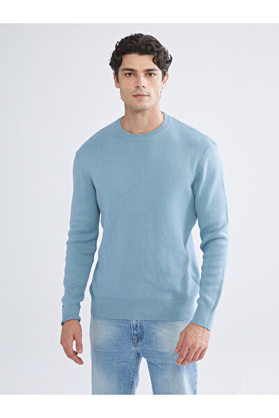 LC Waikiki Crew Neck Long Sleeve Men's Tricot Sweater