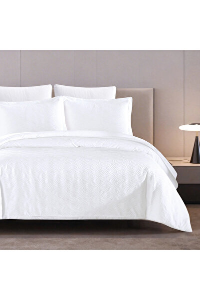 Pazar Home Bedding مفرش بازار هوم كاسي جاكار نفرين 6 قطع بحشوة مخيطو 260*240سم