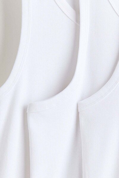 H&M Slim Fit Ribbed vest top