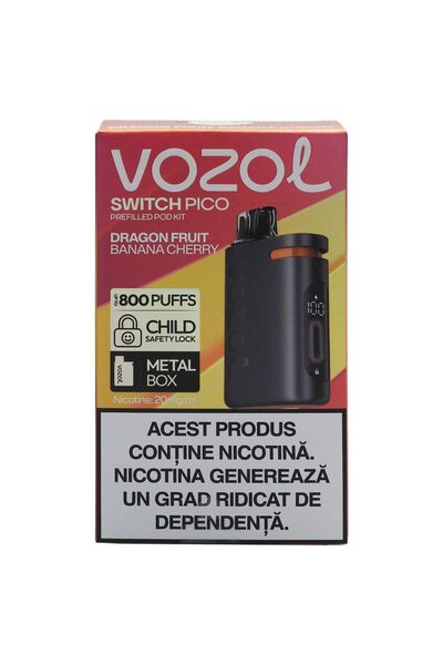 Leski Țigară electronică, Vozol, Switch Pico Reîncărcabilă Dragon Fruit Banan...