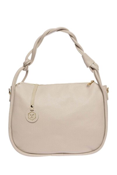 SimpleFind Luisa Vannini Geanta piele -Melanie-Bej,Geanta de umar piele natur...