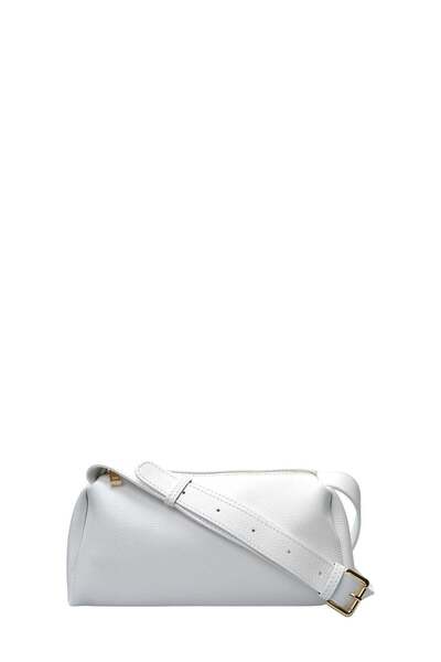 SimpleFind Isabella Rhea Geanta piele -Melissa-Alb,Geanta postas piele natura...
