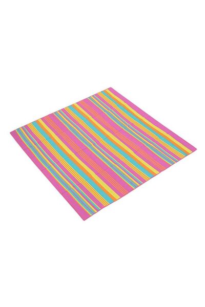 BAMI NETWORK Rogojina Plaja Dungi Colorate PP 180x180cm Familie Vara