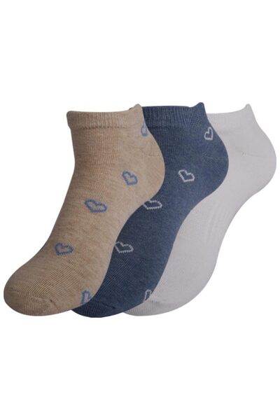 Future Fit Women's Low Cut Ankle Socks, Premium Egyptian Cotton Breathable No Show Socks for Everyday Comfort, Pack of 3 (353015)